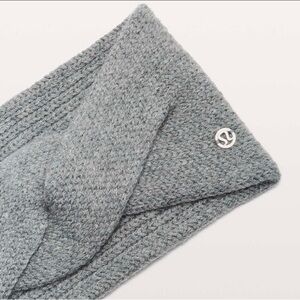 Lululemon Women’s Twisted Bliss Earwarmer Merino Wool Gray